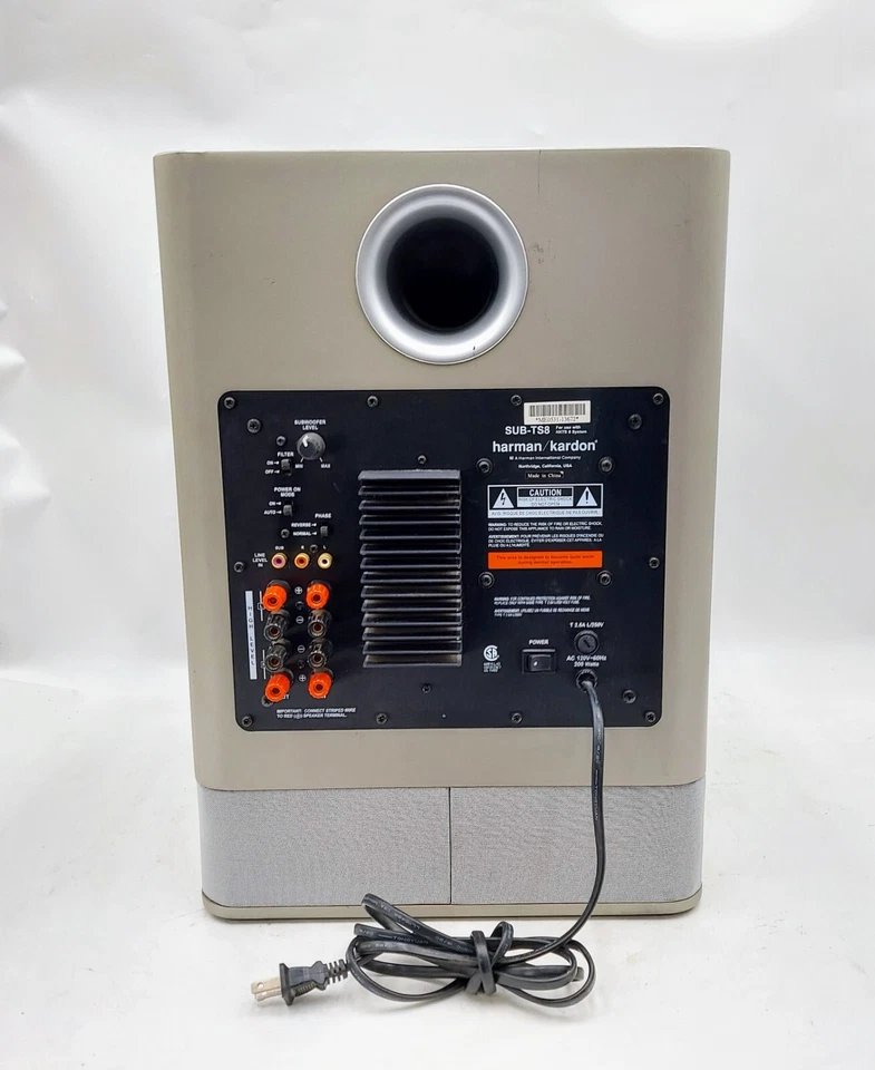 Harman Kardon Sub-TS8 серебристый сабвуфер для использования с системой HKTS 8 - Изображение 2 из 4