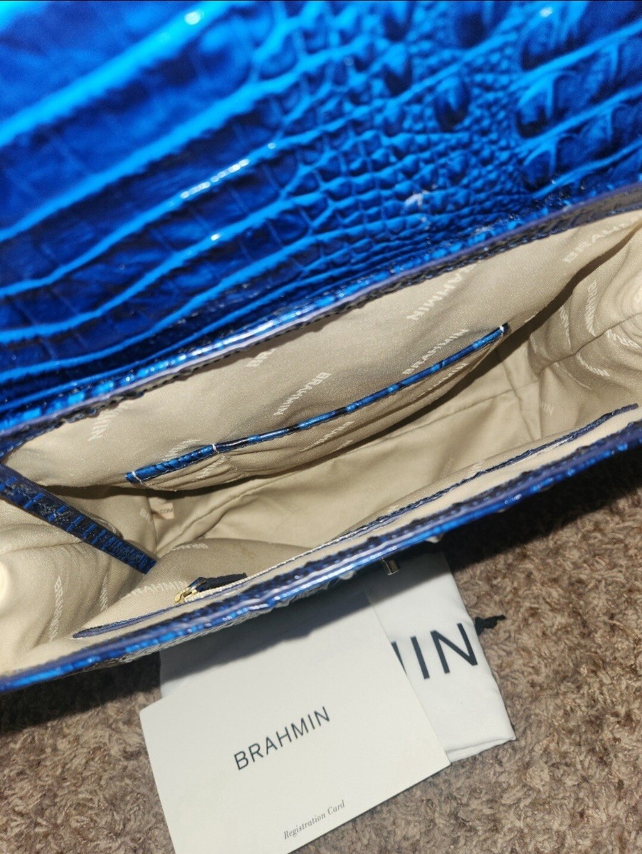 Brahmin Liz Sapphire Melbourne Backpack | eBay display picture 3