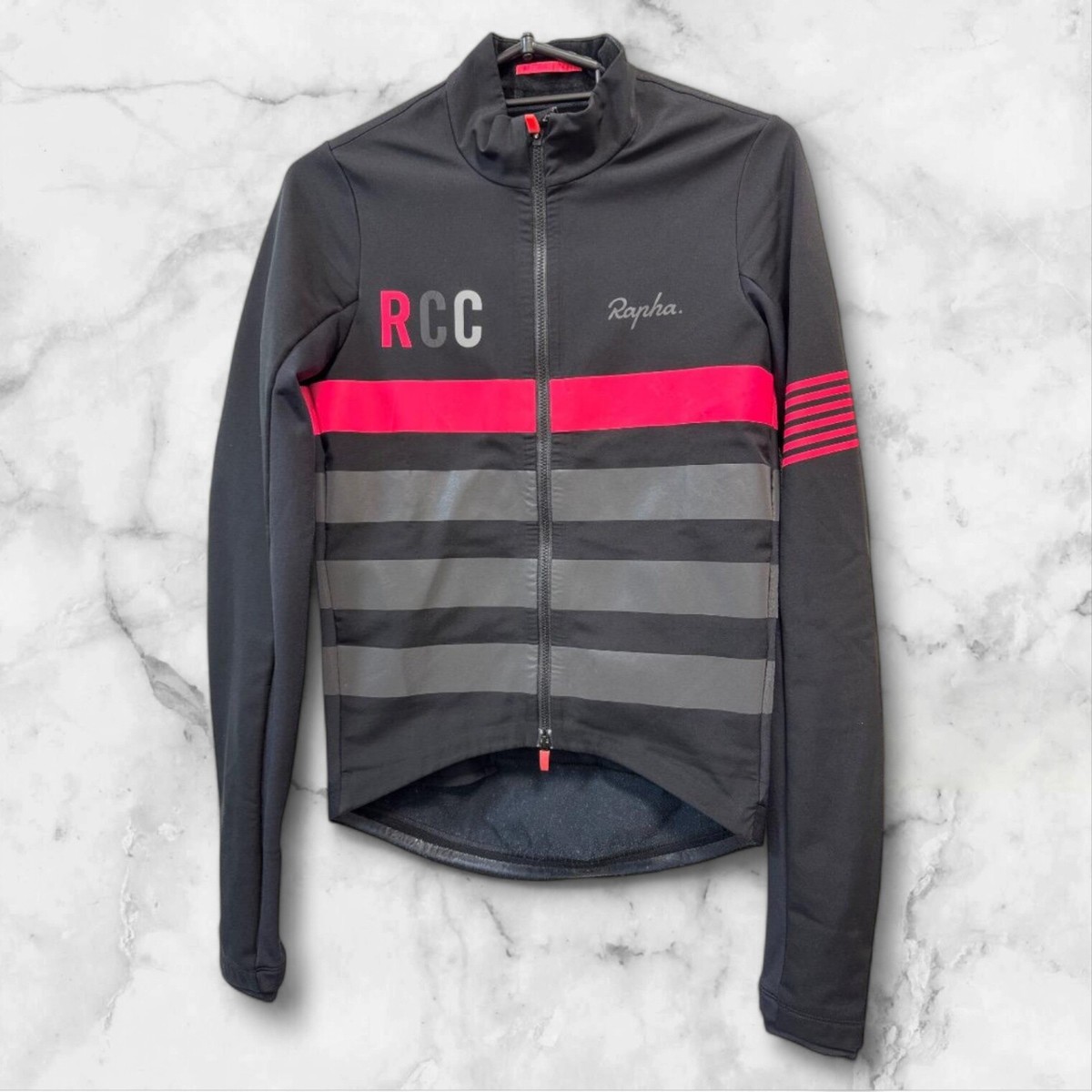 Rapha RCC Pro Team Training Jacket Xs - Winter Cycling Wear Rapha RCC Pro Team Training Jacket Xs - Winter Cycling Wear
