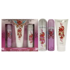 "Cuba Heartbreaker for Women - 3 Pc Set 3.3oz EDP Spray, 6.7oz Body Spray & More