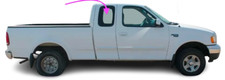 Fits:1997-2004 Ford F150 Passenger Side Rear Quarter Glass 3 Holes Movable CLEAR