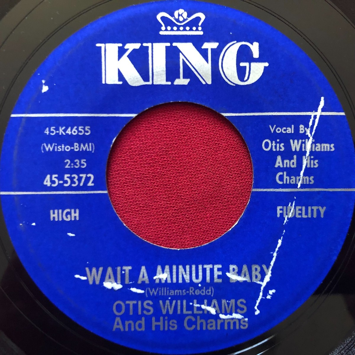 OTIS WILLIAMS & CHARMS ~ IMAGE OF A GIRL / WAIT A MINUTE BABY
