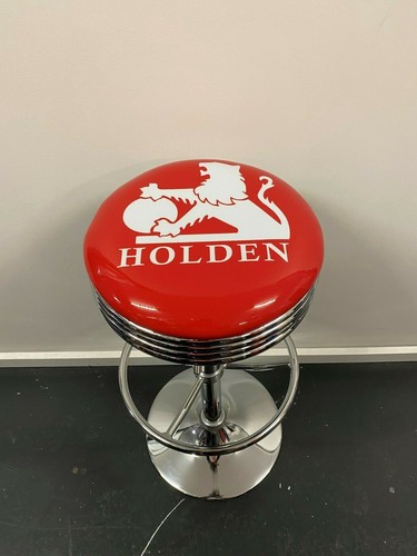 HOLDEN LION RETRO RARE PREMIUM BAR STOOL ADJUSTABLE HEIGHT HQ HX HJ HR FX FJ HT - Picture 2 of 12