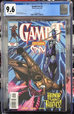 Gambit #v2 #2 CGC 9.6 Variant Art Cover Guest Starring Storm