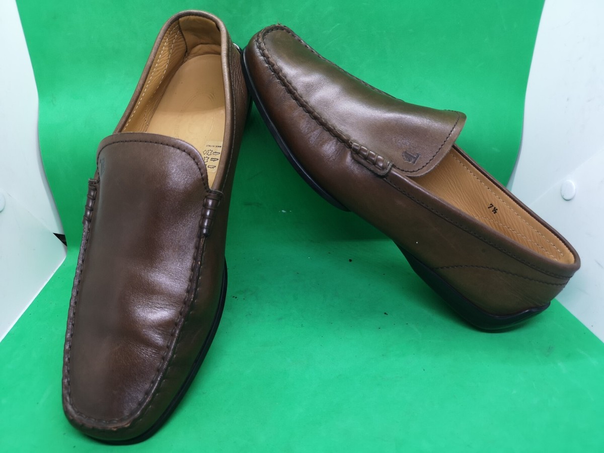TOD’S Brown Leather Loafers SZ 7 Tod main image 3