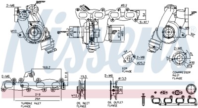 93515 NISSENS Lader, Aufladung für MAN,VW