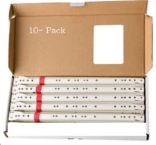 (5 Pack) 10-PACK 14 inch Drawer Slide Bottom Mount D68814K-W-R1