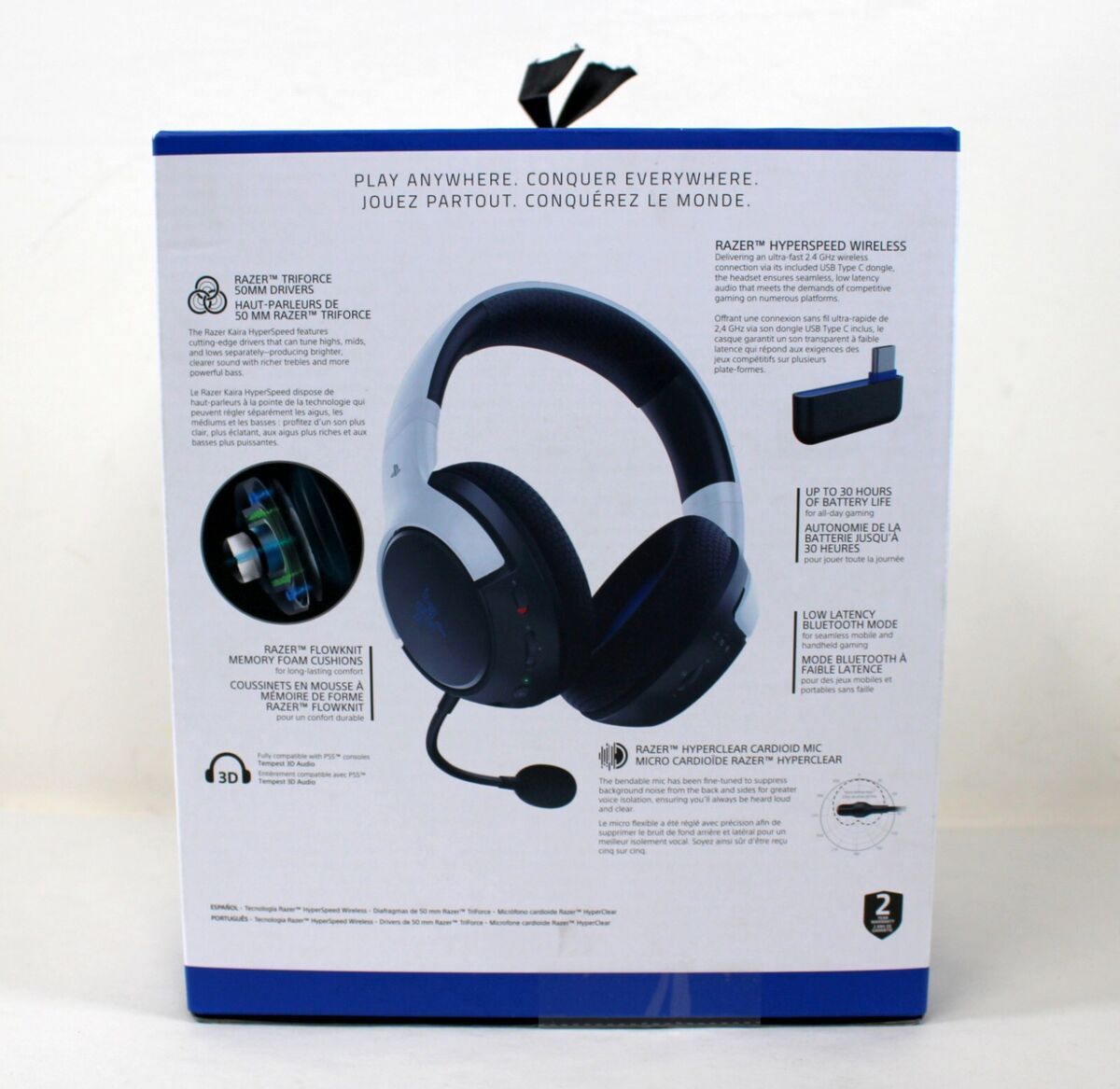 RAZER KAIRA PRO HYPERSPEED CHROMA RGB WIRELESS GAMING RAZER KAIRA PRO HYPERSPEED CHROMA RGB WIRELESS GAMING
