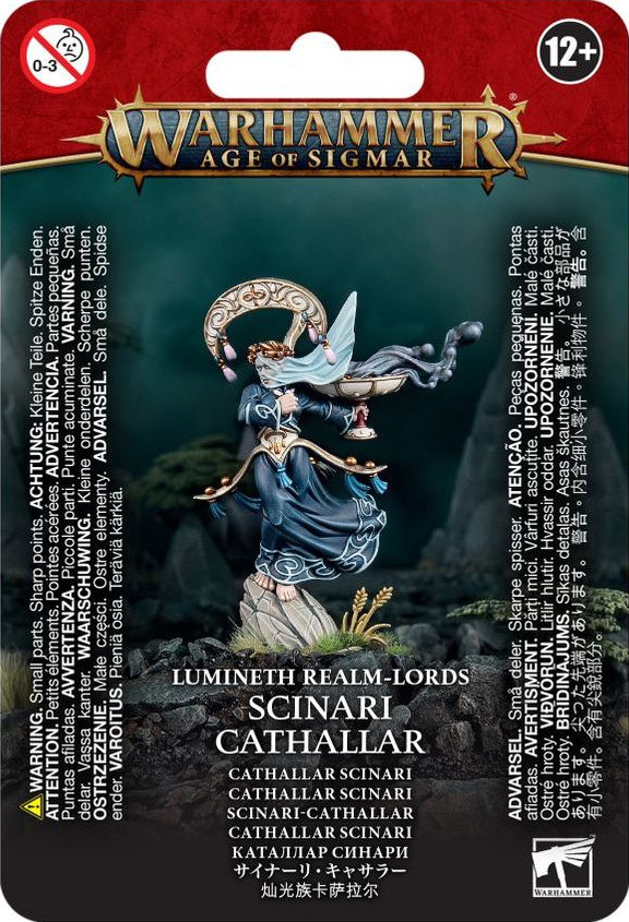 Scinari Cathallar Lumineth Realm-Lords figurine Citadel Warhammer Age of Sigmar