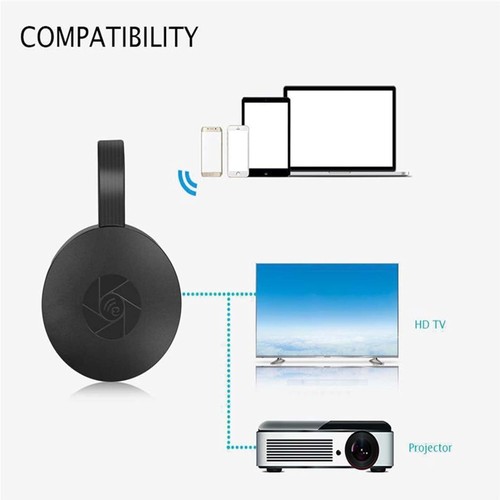 For Chromecast Google HDMI Dongle G2 1080P Wifi MiraScreen For TV Android iOS - Picture 9 of 19