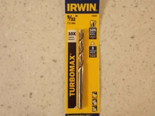 Irwin 73318 Turbomax 9/32" x 4-1/4" L High Speed Steel Drill Bit