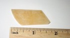 1.6" TUMBLED POLISHED NATURAL SATYALOKA YELLOW AZEZTULITE STONE ~ 11.8g *4  (GG) — photo 1