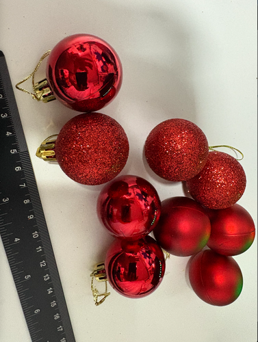 Christmas bubbles for Christmas tree and decoration - Picture 2 of 2