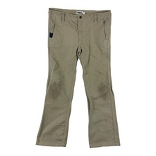 Edgevale Mens Brown Carpenter Cargo Cordura Work Wear Pants 36x31 Made in USA