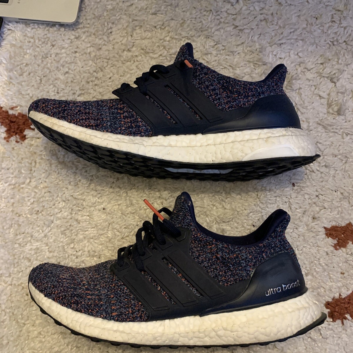adidas UltraBoost Navy Multi-Color 2017 Size