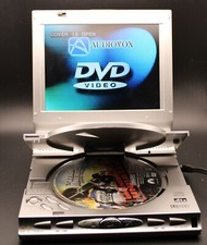 Audiovox Portable DVD Player DV-1680 Used Includes Cables, Bag, Battery and Remo