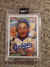 Topps Project 2020 Card 49 1955 Sandy Koufax by Andrew Thiele Brooklyn Dodgers