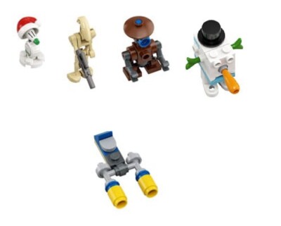 Mini Figures LEGO 75279 Star Wars Advent Calendar 2020 Toy Gift