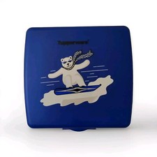 Blue Plastic Tupperware Polar Bear Snowboard ...