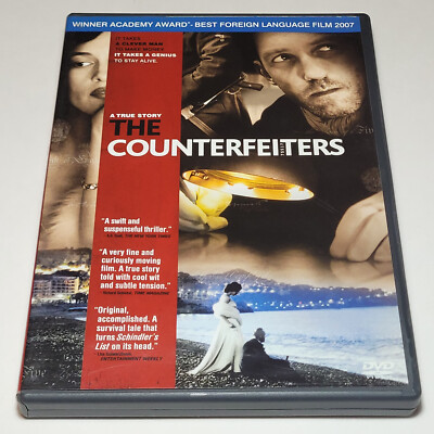 The Counterfeiters (DVD, 2007) Karl Markovics August Diehl Free 1-Day Shipping