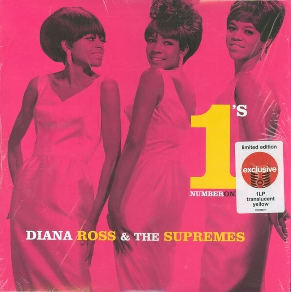 Diana Ross & the Supremes : Number Ones (Exclusive Yellow Vinyl LP) NEW/SEALED - Image 2 of 4