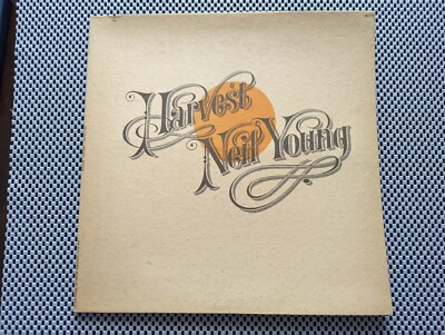 Vintage Neil Young Harvest Vinyl LP Record MS 2032 w/ Lyrics Sheet EX ...