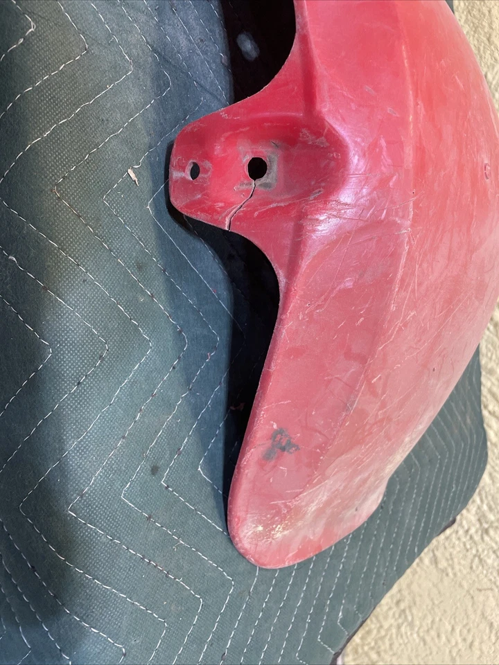  Guardabarros delantero rojo para Honda ATC 90 110 185S 218 1971-1982 Foto 2 de 4