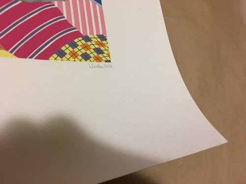 “Lily” By Linda Hill, Signed Screenprint w/COA - Picture 9 of 10