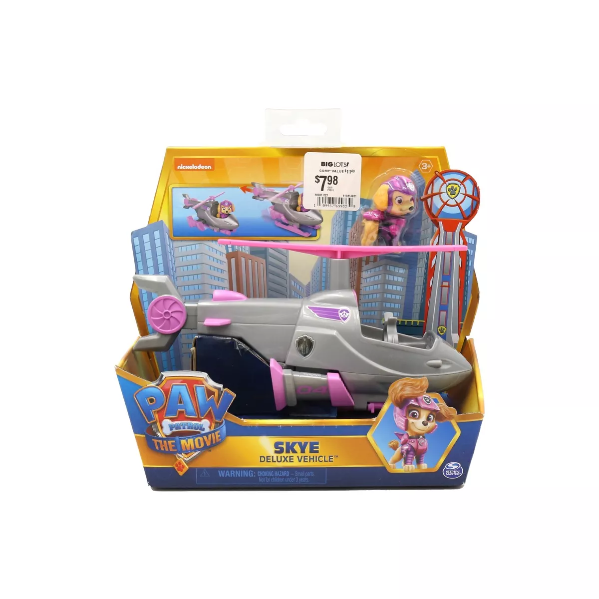 Paw patrol spin 2025 master skye