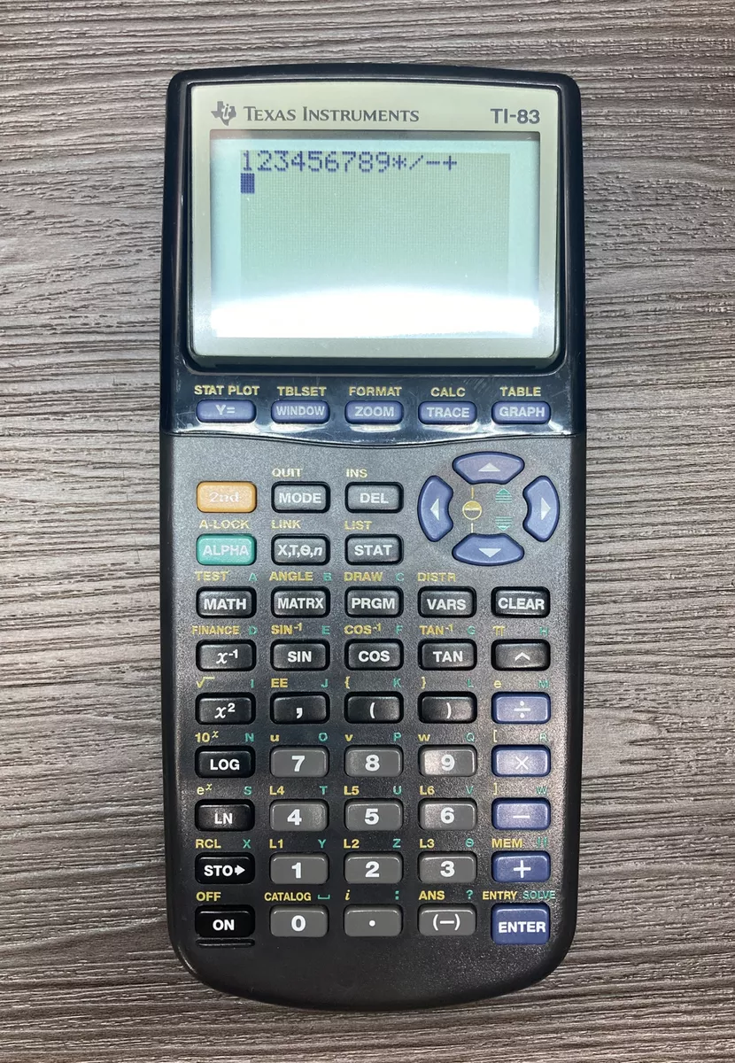 TI 83 ONLINE GRAPHING CALCULATOR