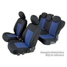 LOFA Set Coprisedili Superior - Nero/Blu per Renault Master (02/10>08/14)