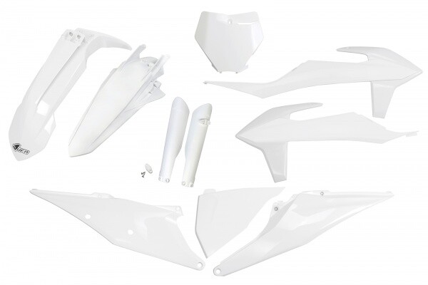 kit plastiche carene FULL Ktm SX SXF 125 150 250 350 450 2019 - 2022 bianco