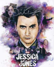 DAVID TENNANT signed Autogramm 20x25cm JESSICA JONES in Person autograph ACOA