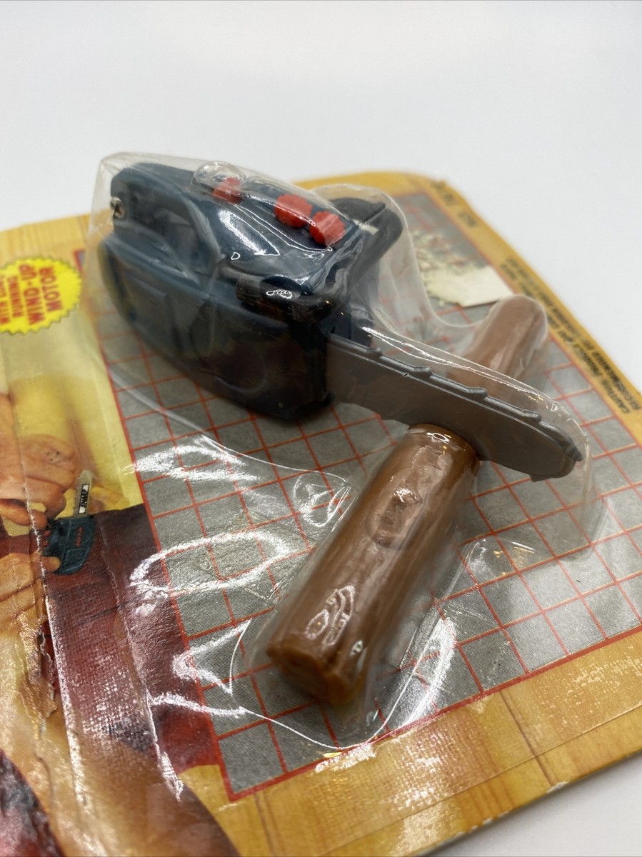 VINTAGE 1988 IMPERIAL TOYS CHAIN SAW SHARP WIND UP TOY