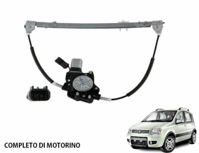 Alzacristallo Elettrico Anteriore Sinistro Per Fiat Panda 2003-2009 | Ricambio Kremmer WFT170-L - Foto 13