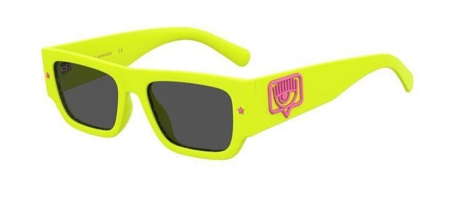 Солнцезащитные очки Chiara Ferragni 7013S 53 40G Желтая неоновая подошва Grau Brille 9390₽