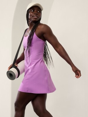 ATHLETA Vital Dress NWT - SMALL PETITE Orchid #842782 | eBay