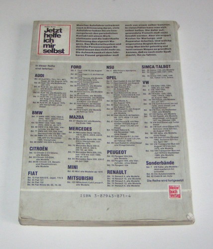 Manual / Instrucciones De Reparación Mitsubishi COLT / LANCER F - Imagen 2 de 3