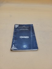 1985 CADILLAC CIMARRON OWNERS OPERATORS DRIVERS GUIDE MANUAL BOOK GLOVEBOX 