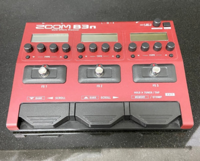 Zoom B3N Multi-Effects Processor Bass Effect Pedal