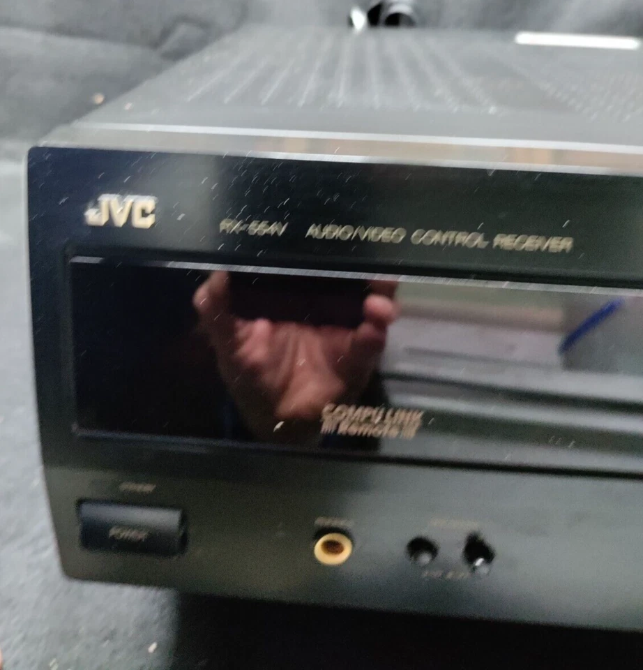JVC RX 554V DIGITAL SURROUND AUDIO VIDEO AV CONTROL RECEIVER 270W PRO LOGIC - Image 4 of 4