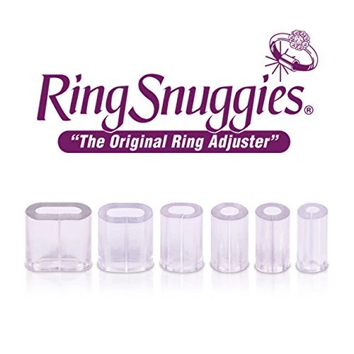 Ring Snuggies The Original Jewelry Ring Guard Adjusters 6 Assorted Sizes New