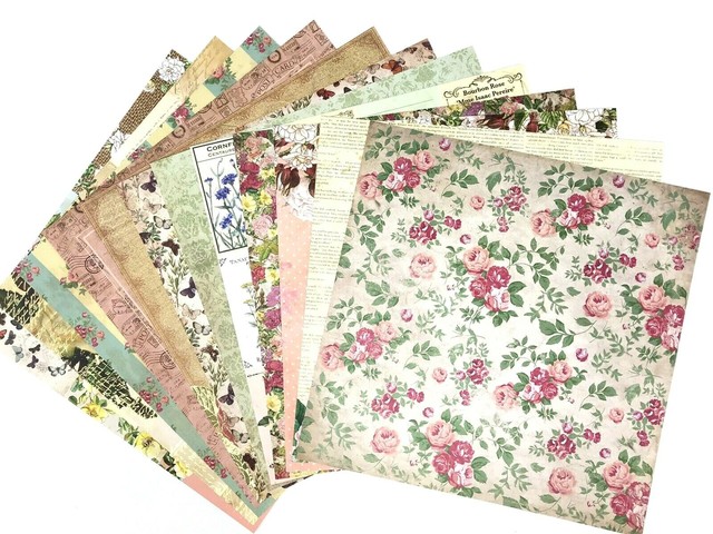 cardstock and scrapbooking paper