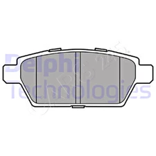 DELPHI Disc Brake Pad Set For MAZDA 6 Saloon 05-07 GPYB2643Z