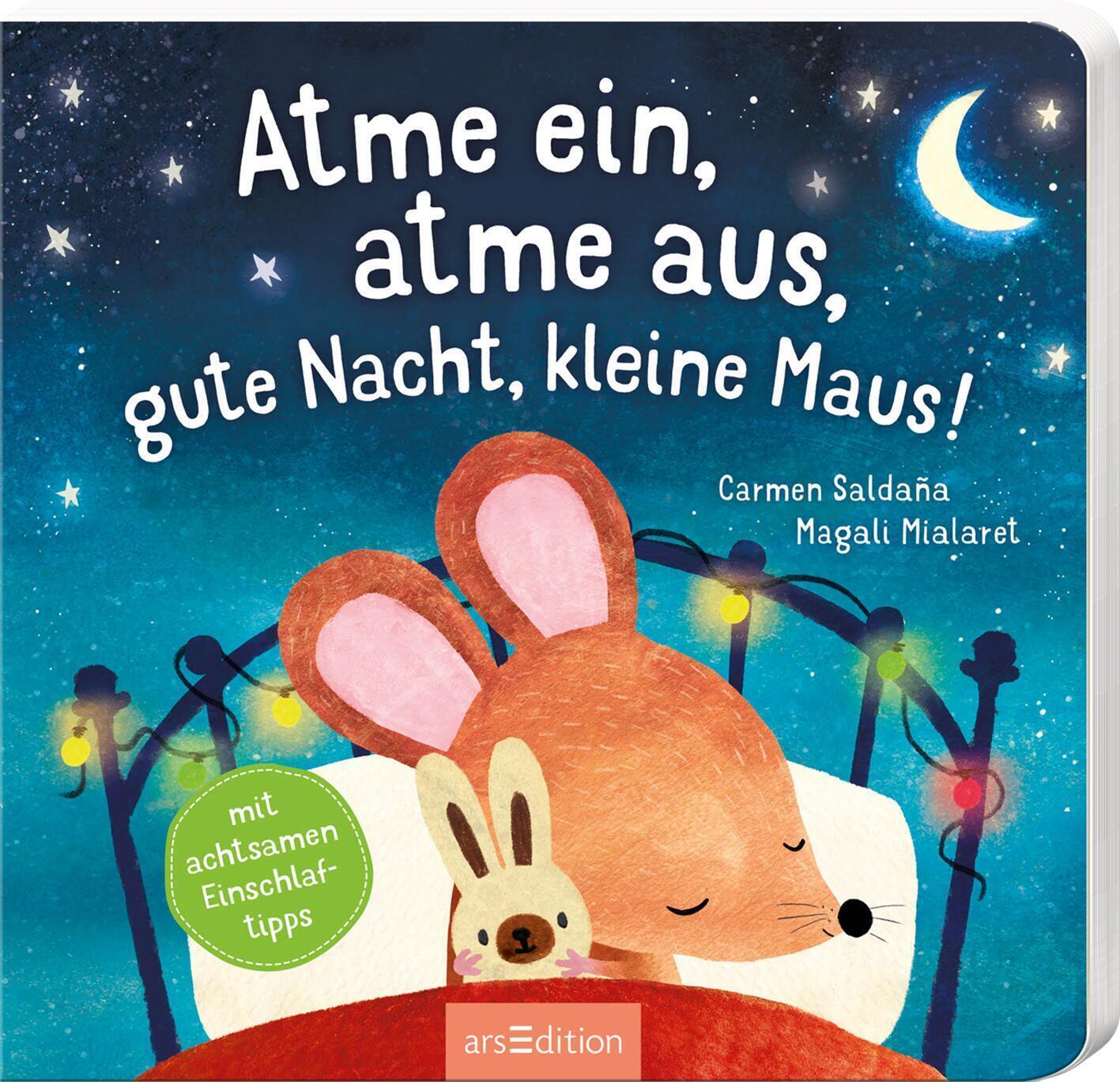 Thumbnail - Atme Ein, Atme Aus, Gute Nacht, Kleine Maus | Buch | 9783845848471