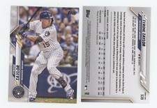 Tyrone Taylor 2020 Topps Series 2 Rookie Card #539 BREWERS /CUBS (Base). rookie card picture
