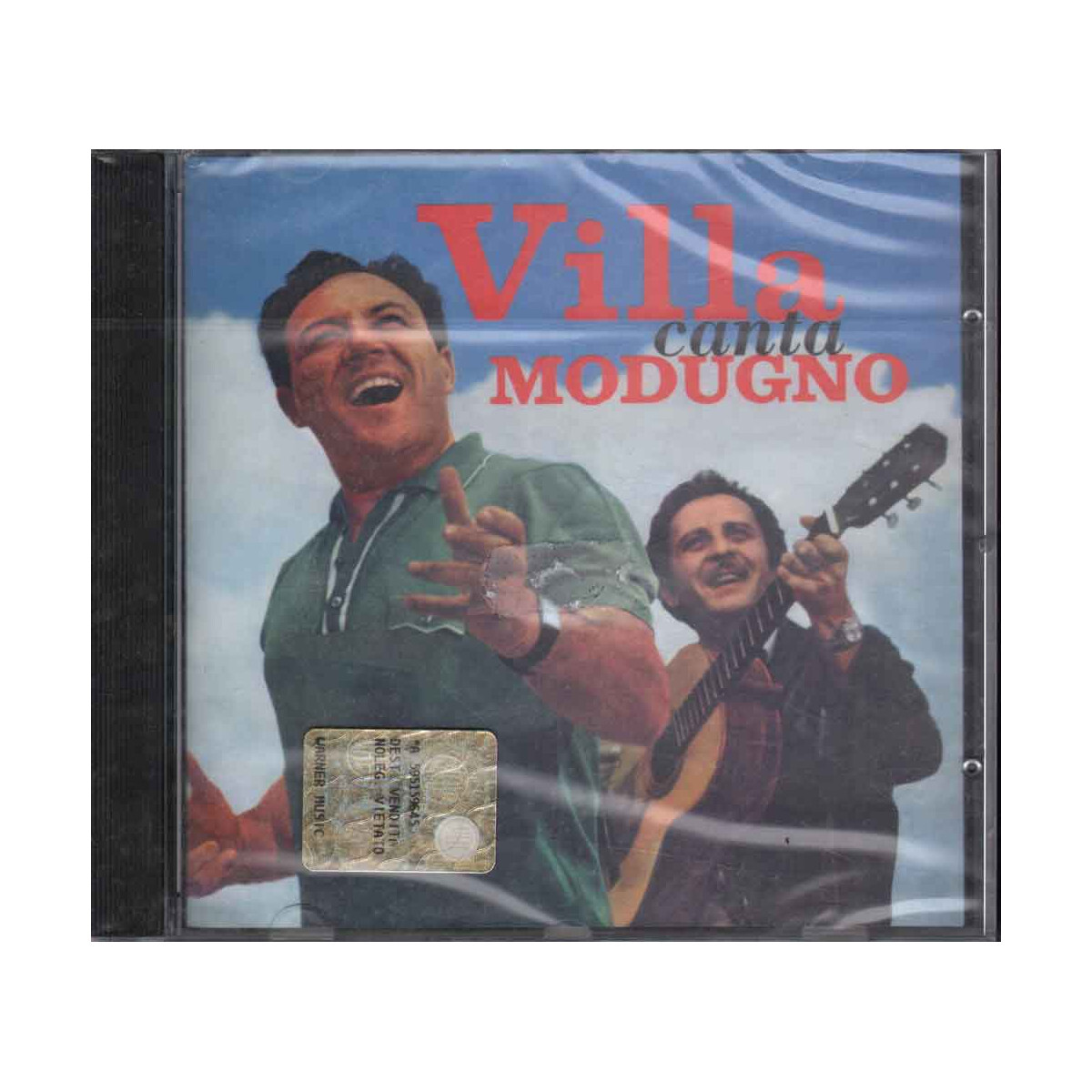 Claudio Villa CD Villa Canta Modugno / Rhino Records Sealed 5051865268659