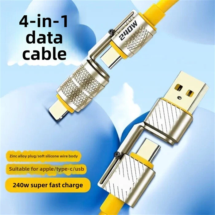 200W Fast Charging USB Type C Wall Charger For Google Pixel 9 Pro XL 8 7a 6a 5 4 - Image 3 of 4