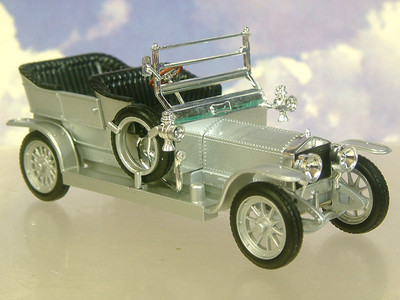 SCHÖNE C.I.L. MODELLE 1/43 FRÜHE 1900er ROLLS ROYCE SILVER GHOST IN SILBER