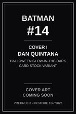 Batman #14 Cover I Dan Quintana Halloween Glo...